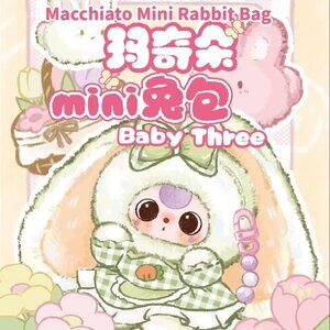 Baby Three Macchiato Mini Rabbit Bag Series Plush Blind Box